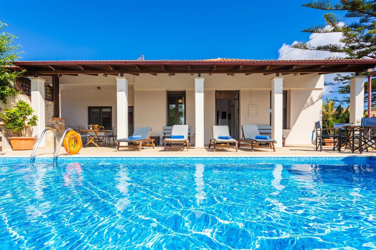 Villa Maro Large Private Pool Ac Wifi Kefalas Экстерьер фото