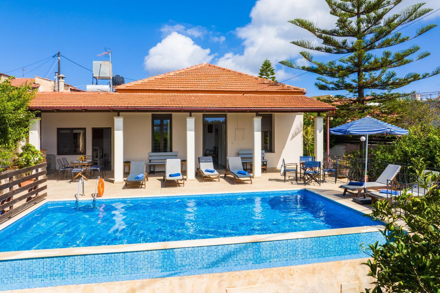 Villa Maro Large Private Pool Ac Wifi Kefalas Экстерьер фото